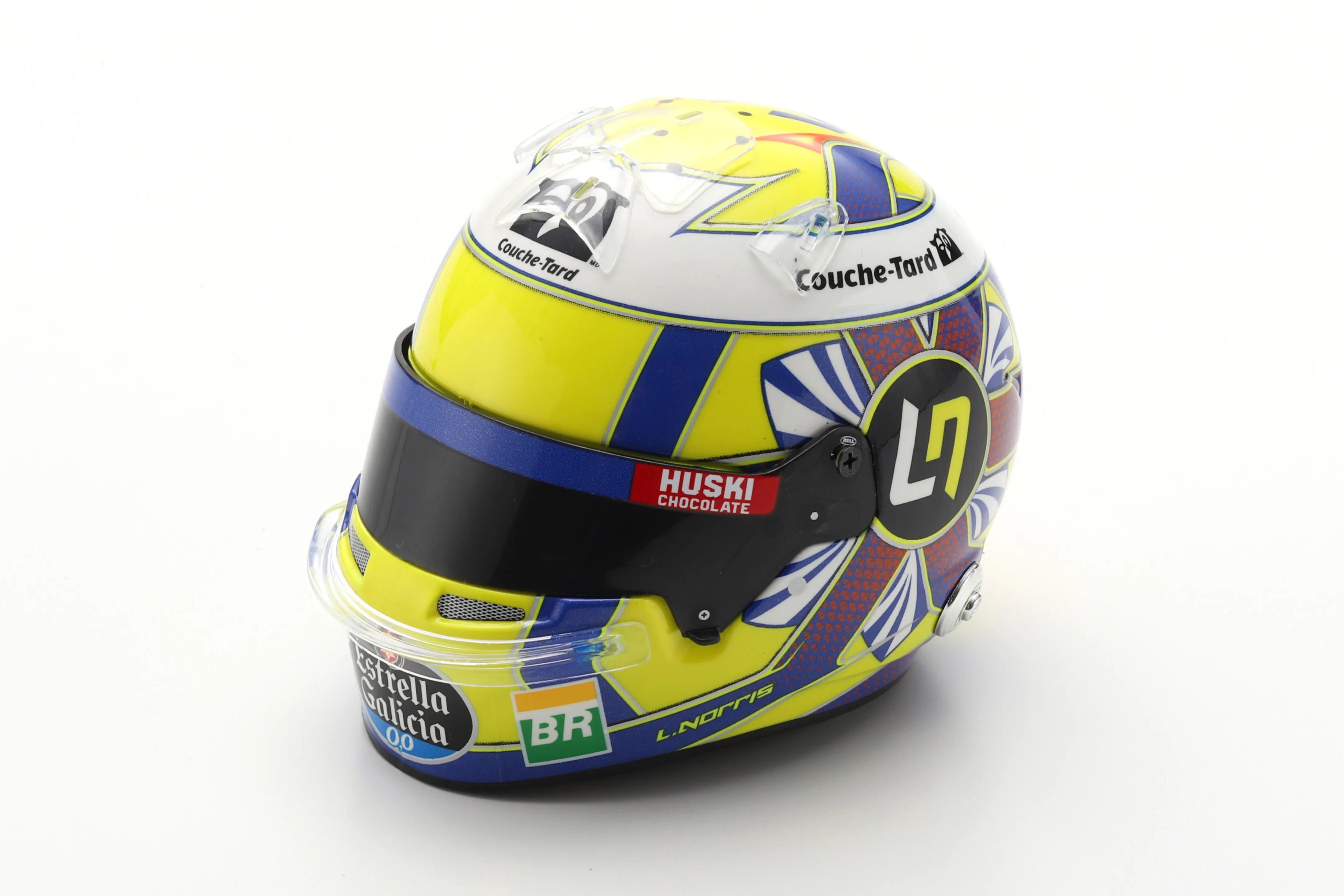 Lando Norris Replica Helmet F1 2019 1:5 Scale Spark Resin Replica-Spark-Diecast Model Centre