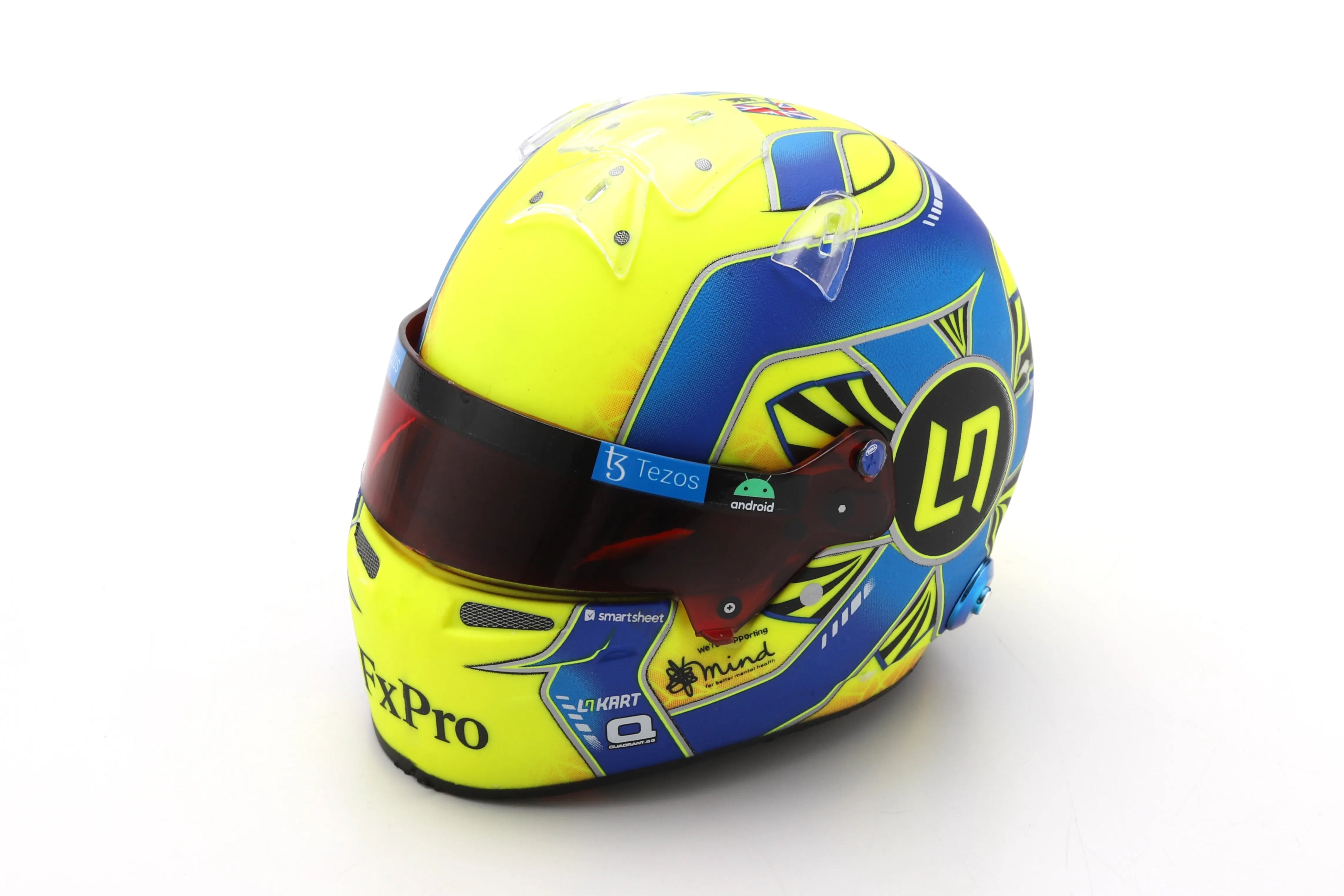 Lando Norris Replica Helmet F1 2022 1:5 Scale Spark Resin Replica-Spark-Diecast Model Centre