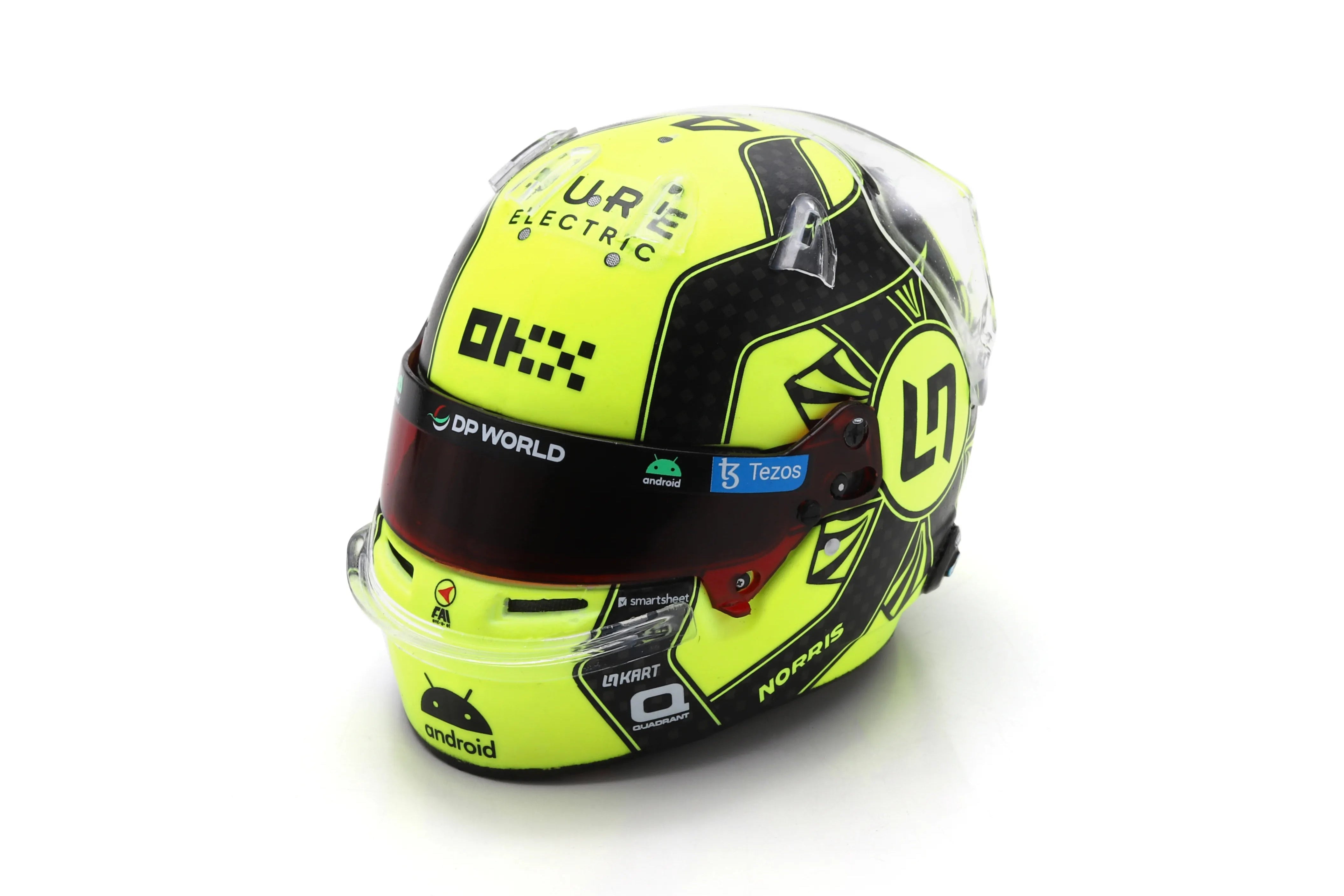 Lando Norris Replica Helmet F1 2023 1:5 Scale Spark Resin Replica-Spark-Diecast Model Centre