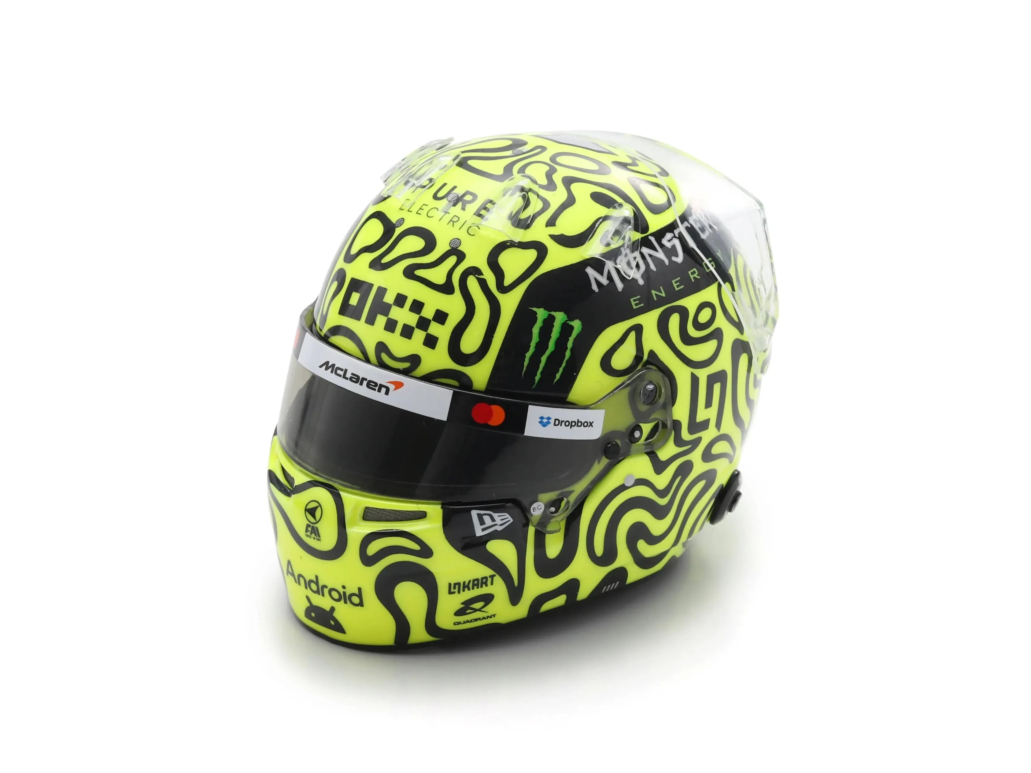 Lando Norris Replica Helmet F1 2025 1:5 Scale Spark Resin Replica-Spark-Diecast Model Centre