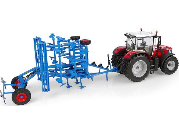 Lemken Smaragd 9/600K Semi-Mounted Field Cultivator 1:32 Scale Universal Hobbies Diecast Model-Universal Hobbies-Diecast Model Centre