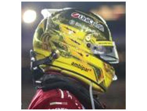 Lewis Hamilton F1 Singapore GP 2025 Helmet 1:5 Scale Resin Replica – Looksmart-Looksmart-Diecast Model Centre