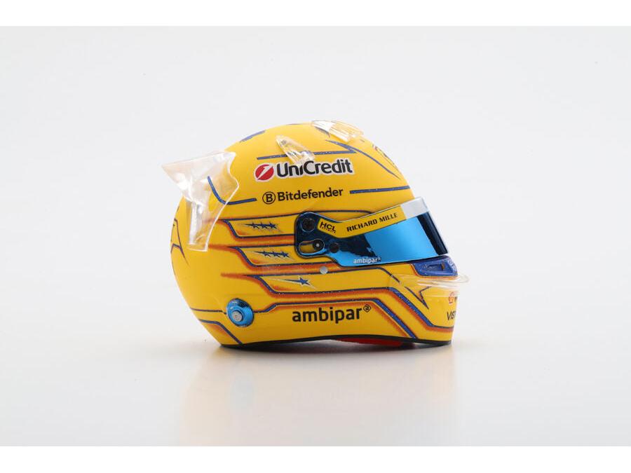 Lewis Hamilton Scuderia Ferrari Miami GP 2025 Helmet 1:5 Looksmart Resin Replica-Looksmart-Diecast Model Centre