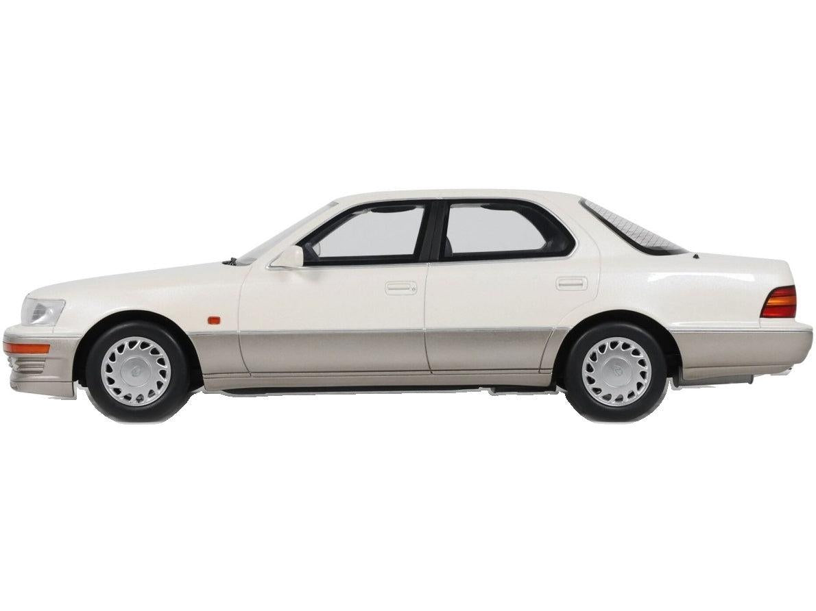 Lexus LS 400 Diamond White Pearl 051 1992 1:18 Scale Resin Car – OttOmobile-OttOmobile-Diecast Model Centre