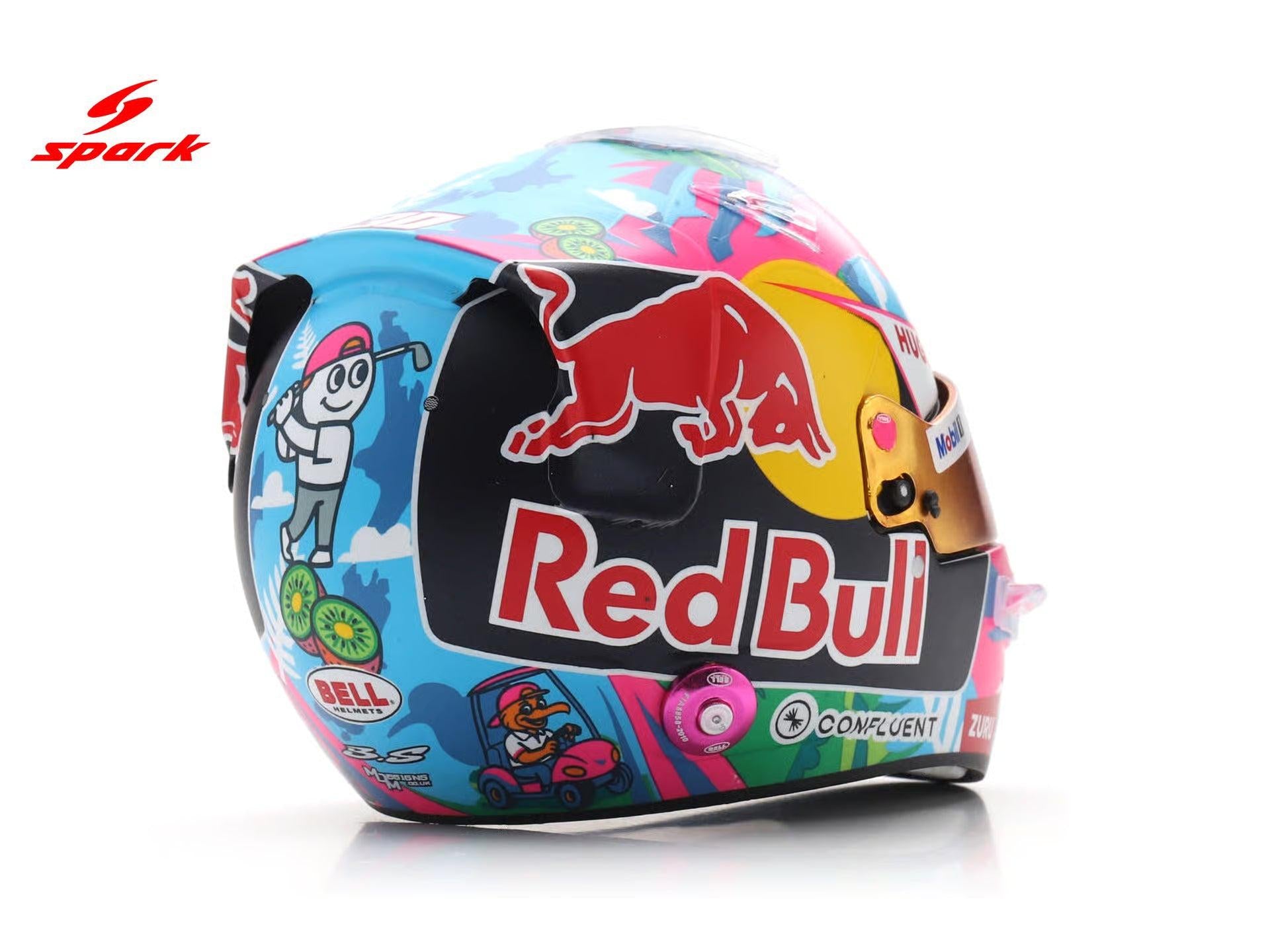 Liam Lawson F1 Singapore GP 2025 Helmet 1:5 Scale Resin Replica – Spark-Spark-Diecast Model Centre