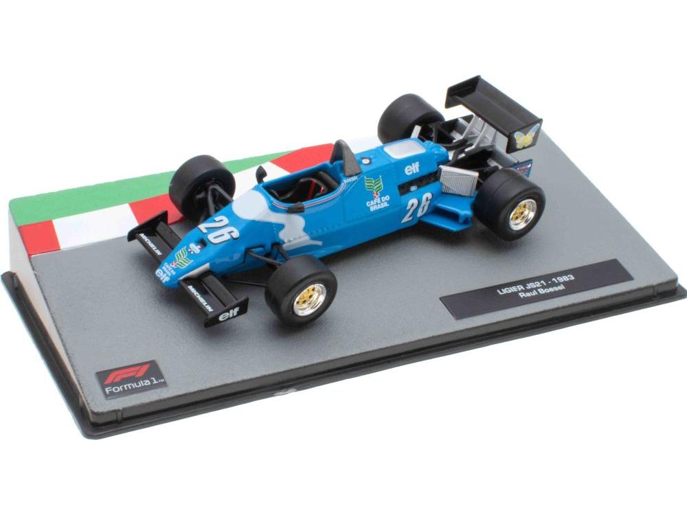 Ligier JS21 #26 F1 1983 Raul Boesel 1:43 Scale Diecast Model
