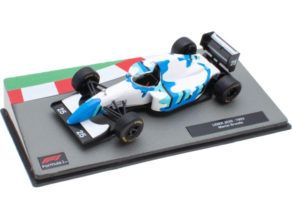 Ligier JS39 #25 F1 1993 Brundle 1:43 Scale Diecast Model