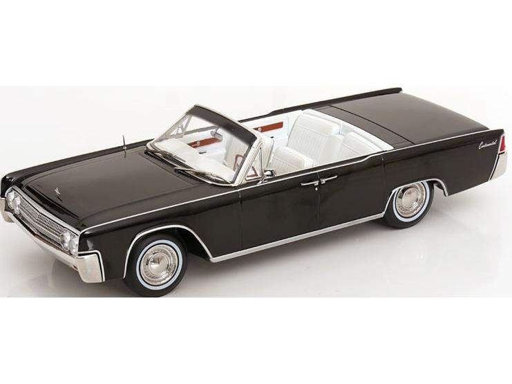 Lincoln Continental Convertible 1963 Black 'Bad Boys' 1:18 Scale Diecast Car – KK Scale-KK Scale-Diecast Model Centre