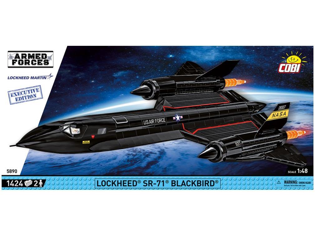 Lockheed SR-71 Blackbird Executive Edition (1379 pcs) Cobi Brick Build Kit-Cobi-Diecast Model Centre