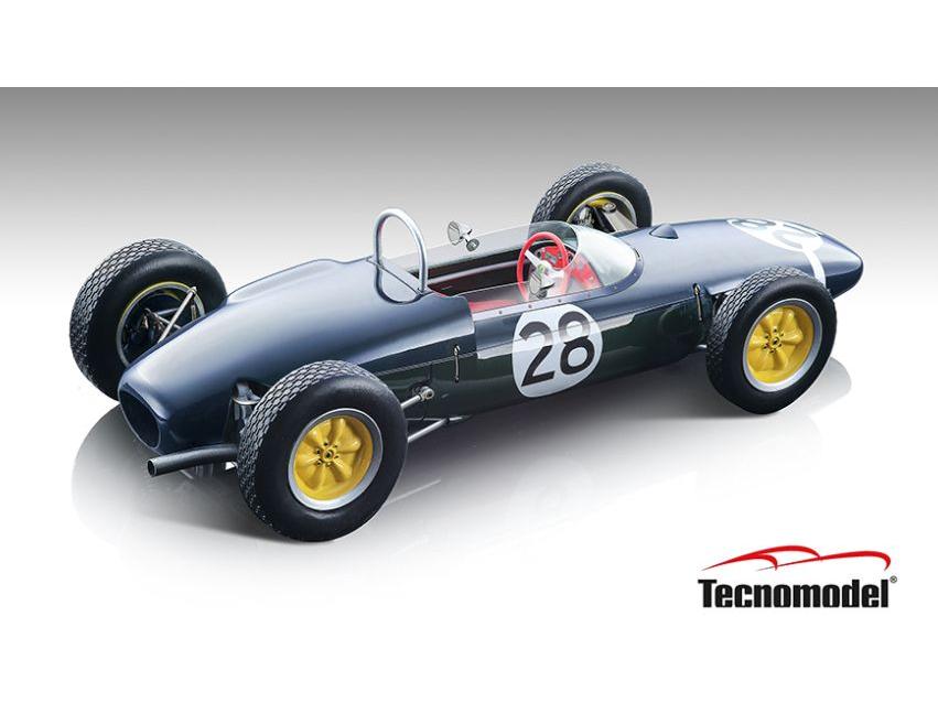 Lotus 21 Climax #28 F1 Italian GP 1961 Stirling Moss 1:18 Scale Resin Car – Tecnomodel-Tecnomodel-Diecast Model Centre