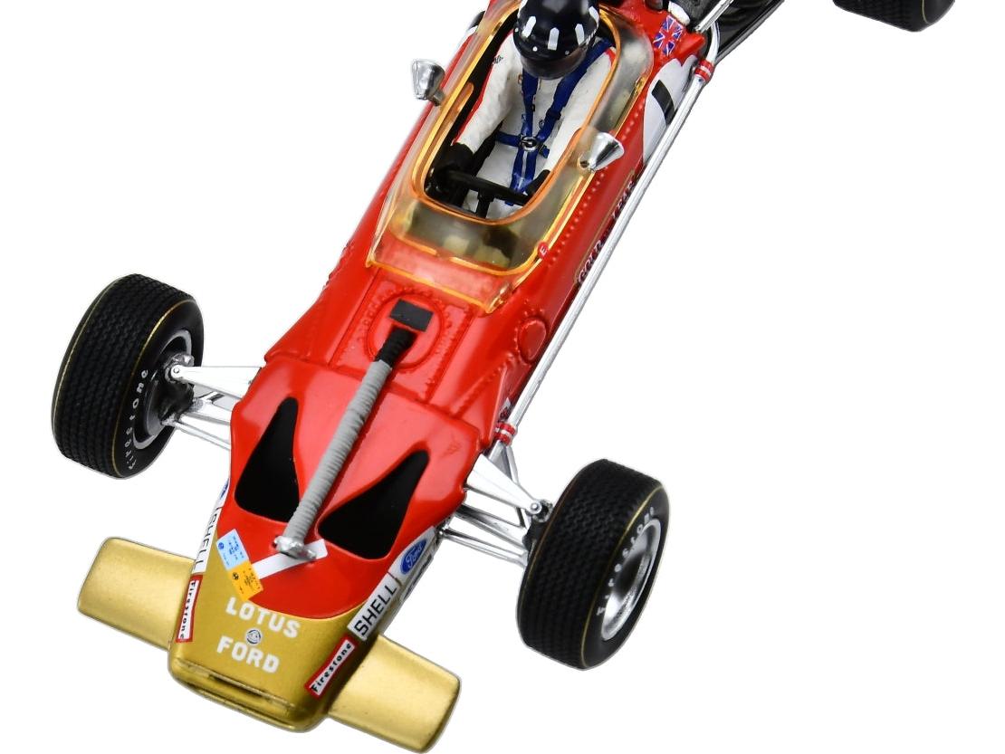 Lotus 49B #1 4th F1 German GP 1969 Graham Hill 1:43 Scale Resin Car – Spark-Spark-Diecast Model Centre