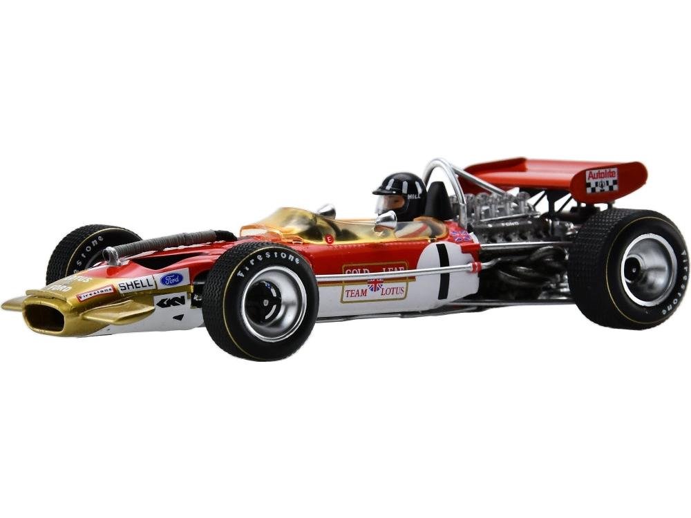Lotus 49B #1 4th F1 German GP 1969 Graham Hill 1:43 Scale Resin Car – Spark-Spark-Diecast Model Centre