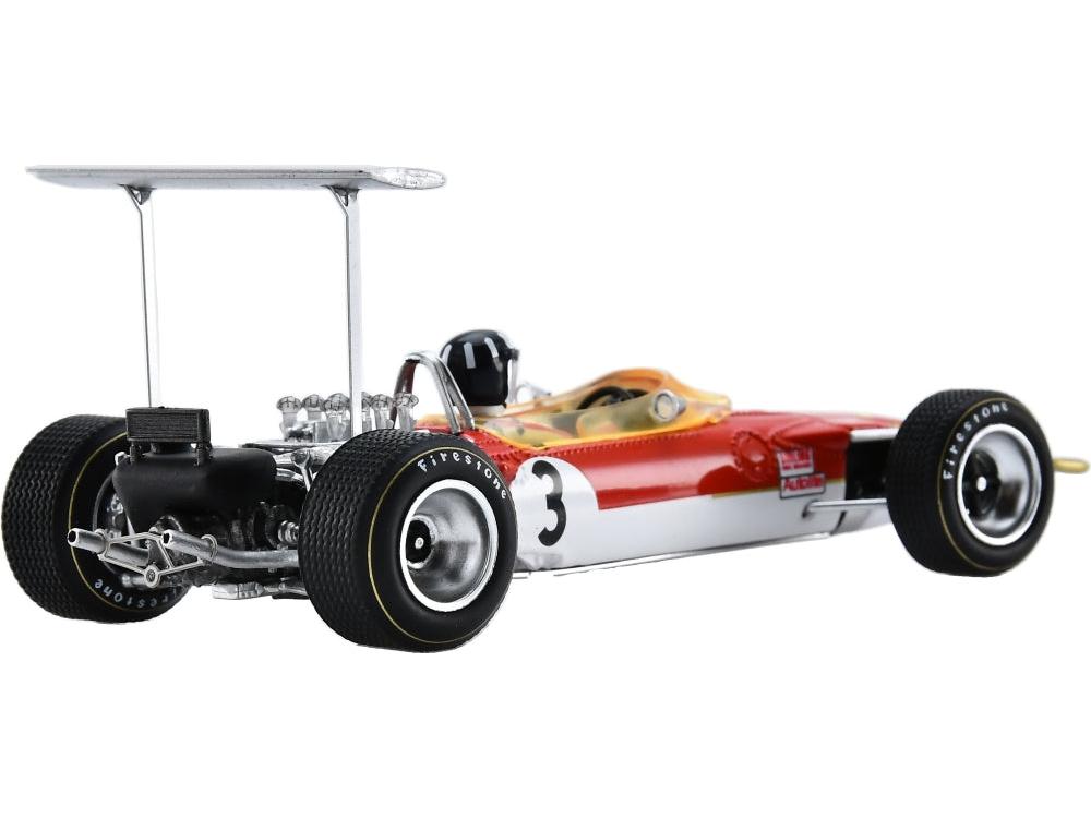 Lotus 49B #3 2nd F1 German GP 1968 Graham Hill 1:43 Scale Resin Car – Spark-Spark-Diecast Model Centre