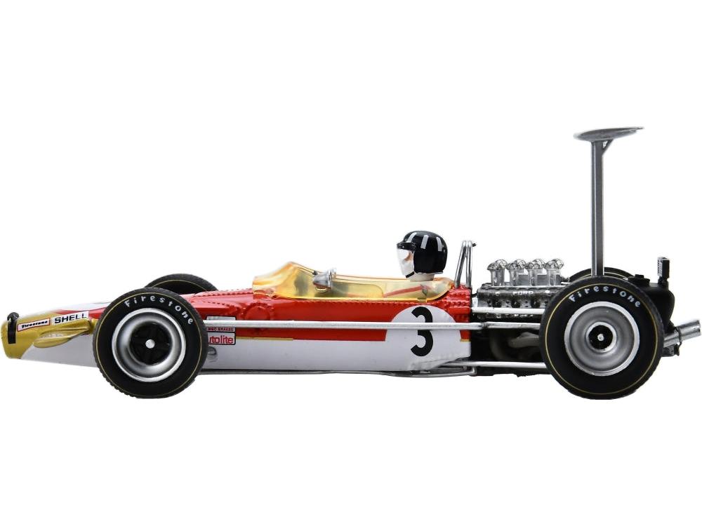 Lotus 49B #3 2nd F1 German GP 1968 Graham Hill 1:43 Scale Resin Car – Spark-Spark-Diecast Model Centre