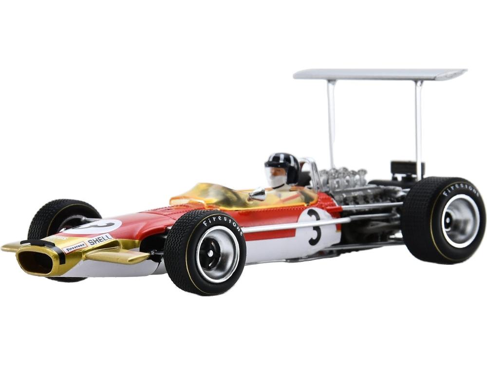 Lotus 49B #3 2nd F1 German GP 1968 Graham Hill 1:43 Scale Resin Car – Spark-Spark-Diecast Model Centre