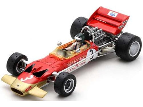 Lotus 49C #3 Winner F1 Monaco GP 1970 Jochen Rindt - 1:43 Scale Resin Model Car-Spark-Diecast Model Centre