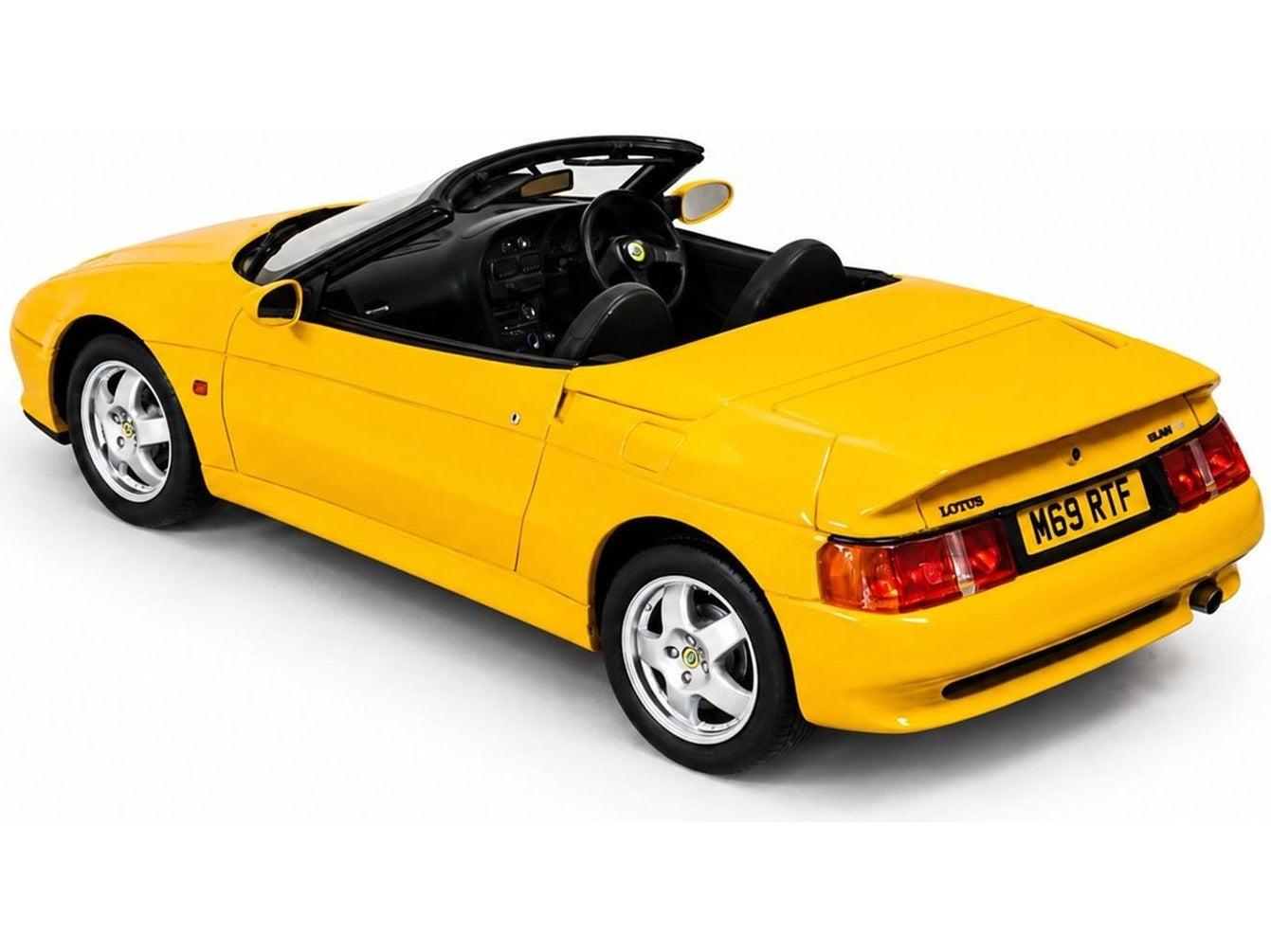 Lotus Elan M100 Mustard Yellow 1989-1995 1:18 Scale Resin Car – Cult-Cult-Diecast Model Centre