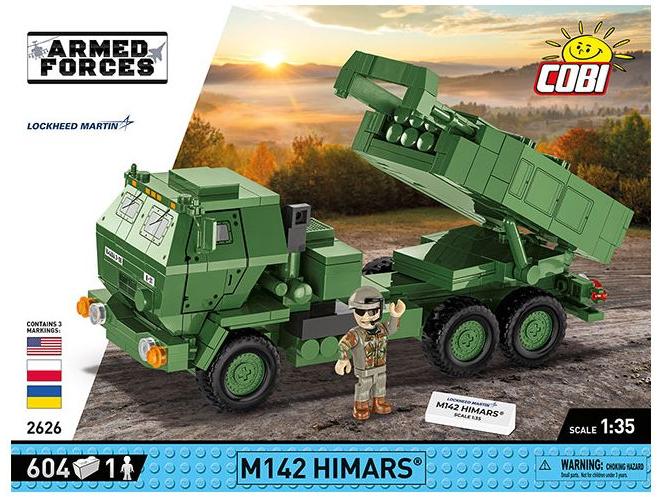 M142 HIMARS Armed Forces (621 pcs) Cobi Brick Build Kit-Cobi-Diecast Model Centre