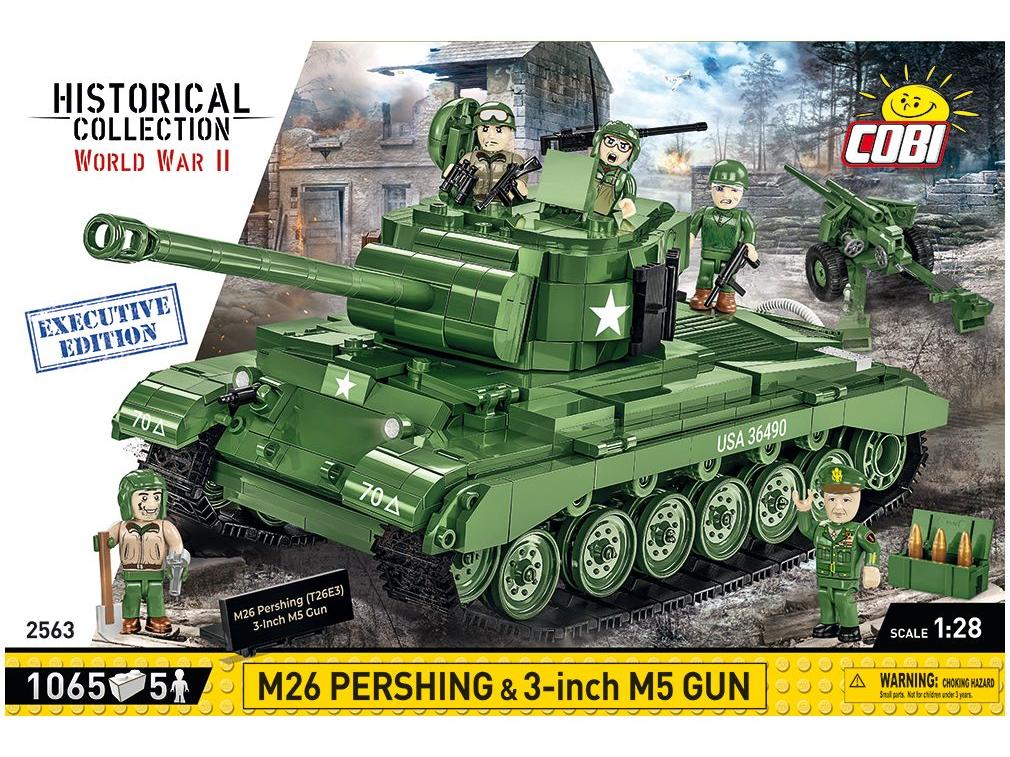 M26 Pershing (T26E3) WWII (904 pcs) Cobi Brick Build Kit-Cobi-Diecast Model Centre