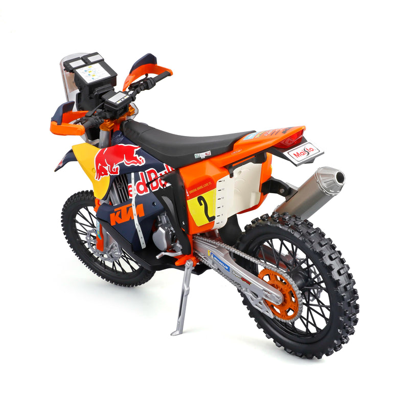 KTM 450 Red Bull #8 Dakar Rally 2024 Toby Price 1:6 Scale Motorcycle Model
