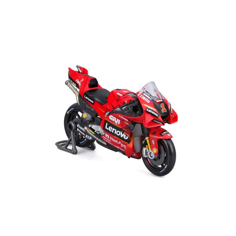 Ducati Desmosedici GP24 Lenovo GP Racing #1 MotoGP 2024 Francesco Bagnaia 1:18 Scale Motorcycle Model