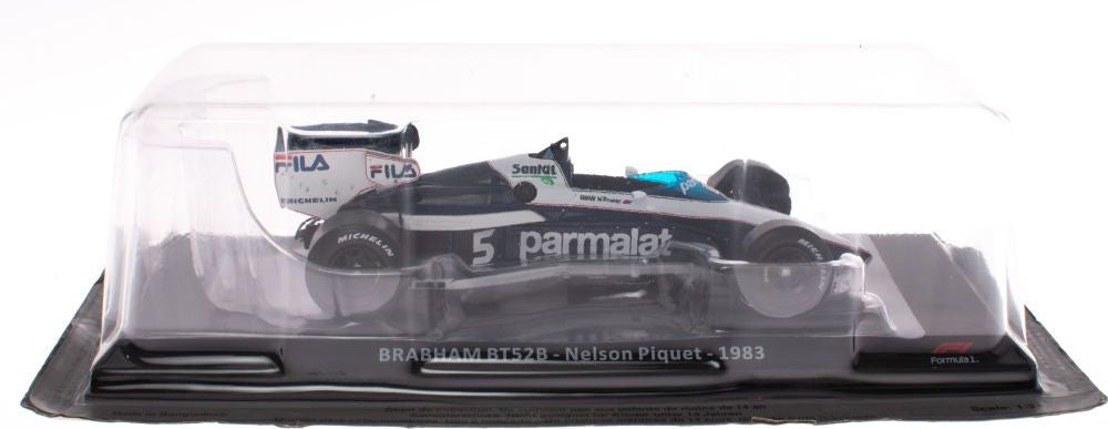 Brabham BT52B #5 F1 1983 Nelson Piquet 1:24 Scale Model Car