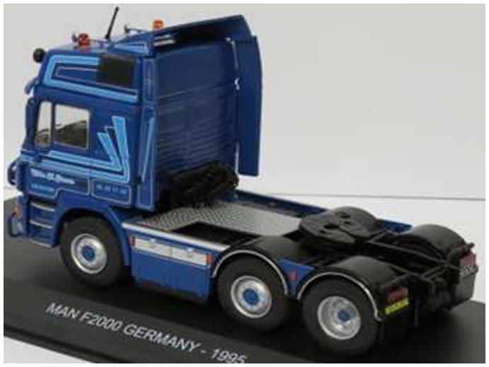 MAN F2000 Germany 1995 1:43 Scale Unbranded Diecast Model Truck-Unbranded-Diecast Model Centre