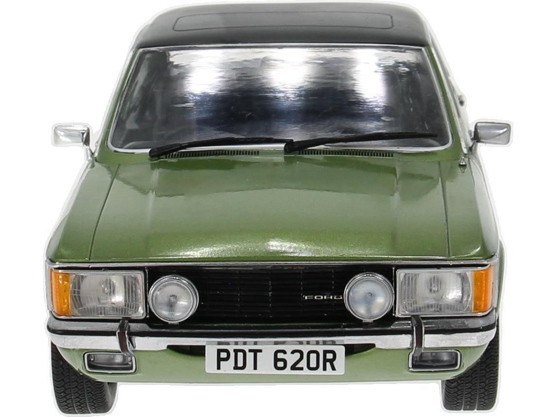 Ford Granada MK1 Metallic Green RHD UK Exclusive 300pcs 1:18 Scale Diecast Car – Model Car Group