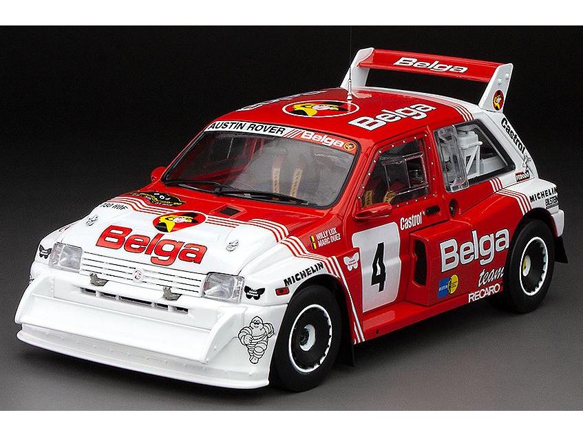 MG Metro 6R4 #4 M.Duez/W.Lux 2nd Lotto Bianchi Rally 1986 Limited Edition 999pcs 1:18 Scale Sun Star Diecast Model Car-Sun Star-Diecast Model Centre
