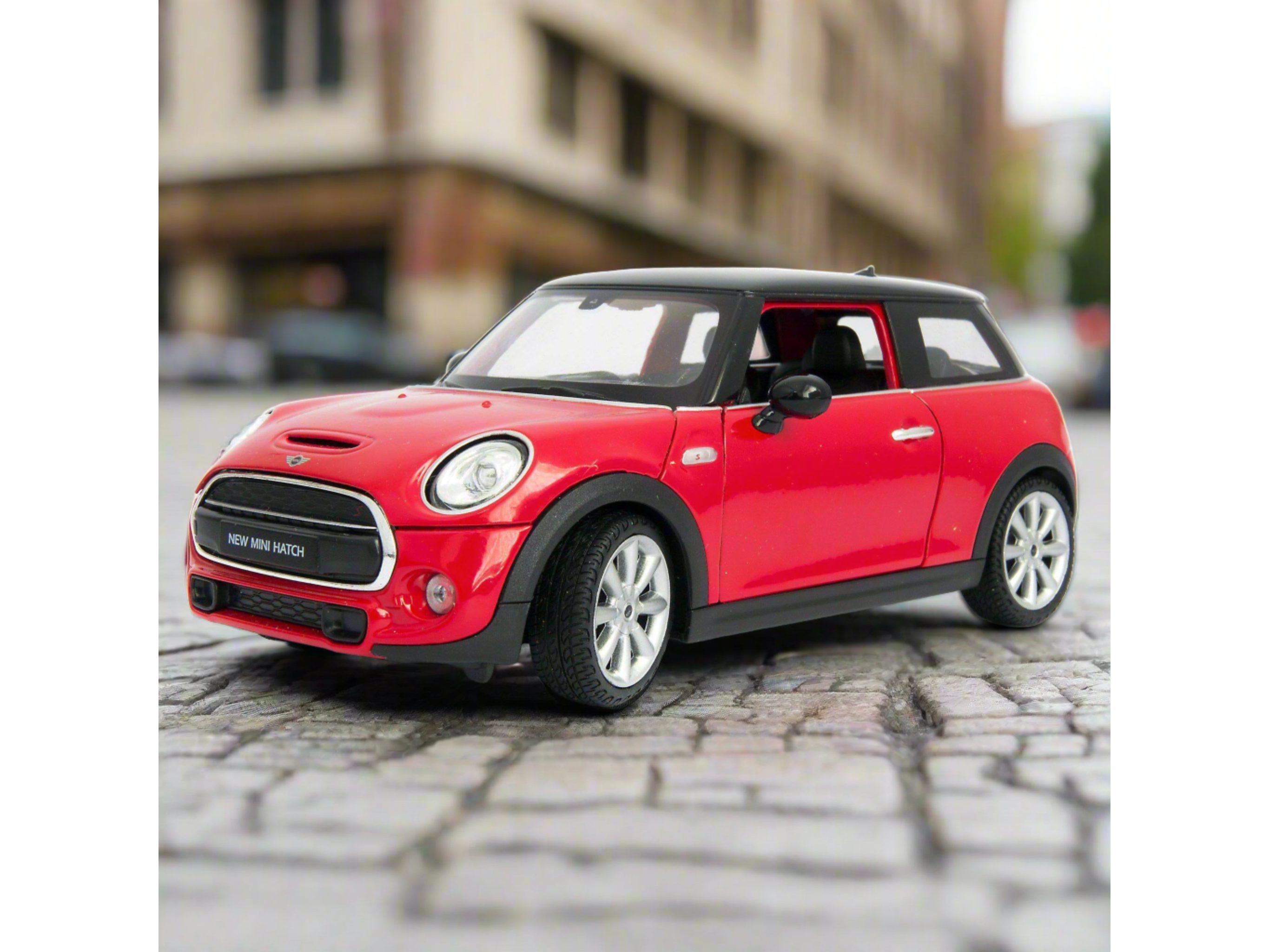 MINI Cooper S Diecast Model Car Red 1:24 Scale Welly