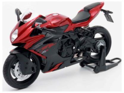 MV Agusta F3RR Red 1:12 Scale Welly Diecast Model Motorcycle-Welly-Diecast Model Centre