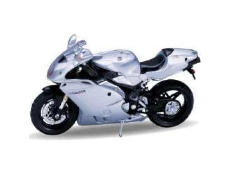 MV Agusta F4S silver - 1:18 Scale Diecast Model Motorcycle-Welly-Diecast Model Centre
