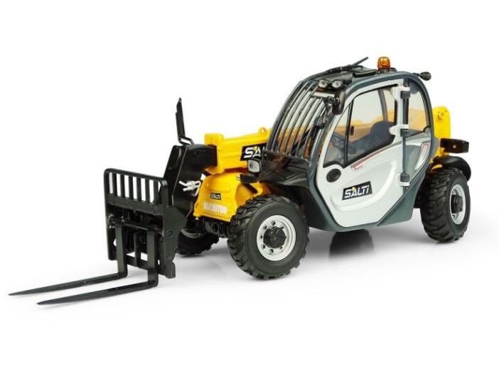 Manitou MT 625 Telehandler with Fork Salti Livery 1:32 Scale Universal Hobbies Diecast Model-Universal Hobbies-Diecast Model Centre