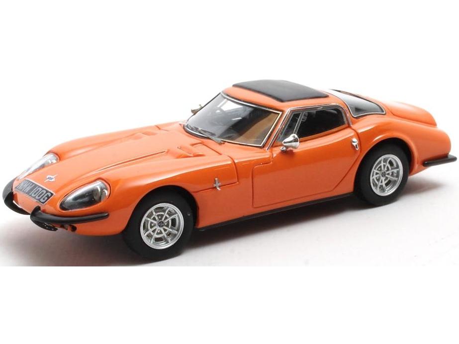 Marcos 3-litre GT Orange 1968-1971 1:43 Scale Resin Car – Matrix-Matrix-Diecast Model Centre