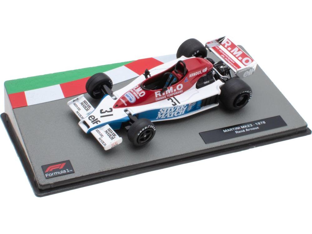 Martini Mk23 Rene Arnoux F1 1978 1:43 Scale Diecast Model-Unbranded-Diecast Model Centre