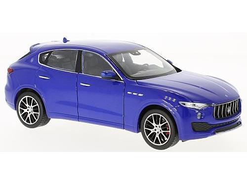 Maserati Levante 2016 Blue 1:24 Scale Welly Diecast Model-Welly-Diecast Model Centre