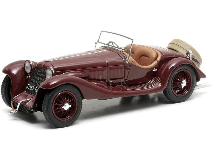 Maserati V4 Sport 16 29 Maroon 1:43 Scale Resin Car – Matrix-Matrix-Diecast Model Centre