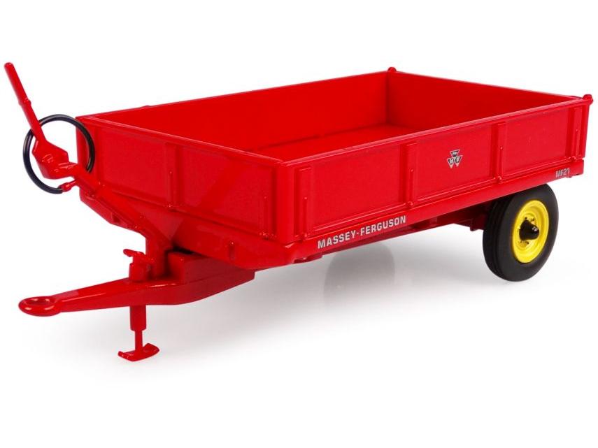 Massey Ferguson 21 3.5T Hydraulic Tipping Trailer 1:32 Scale Universal Hobbies Diecast Model-Universal Hobbies-Diecast Model Centre