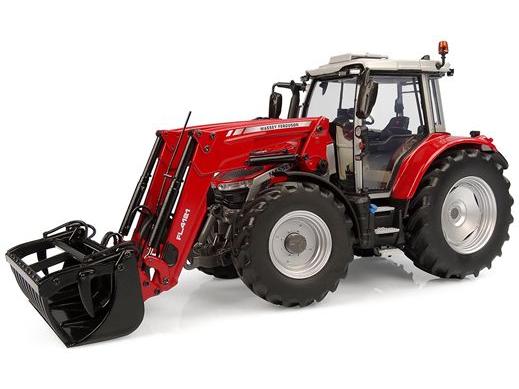 Massey Ferguson 5S.115 Tractor w/Front Loader FL.4121 1:32 Scale Universal Hobbies Diecast Model-Universal Hobbies-Diecast Model Centre
