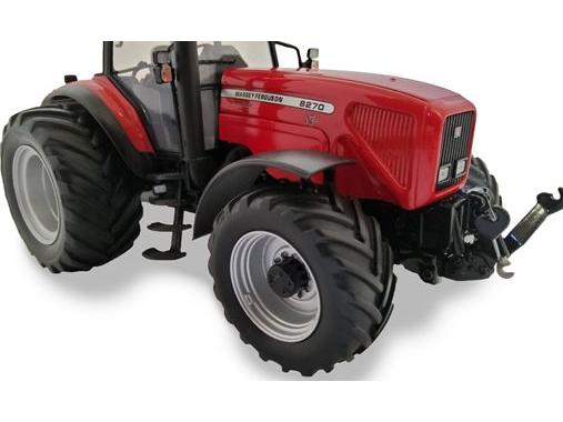 Massey Ferguson 8270 Xtra Tractor on Floatation Tyres UK/US Limited Edition 1000pcs 1:32 Scale Universal Hobbies Diecast Model-Universal Hobbies-Diecast Model Centre