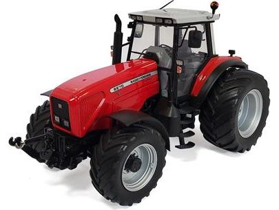 Massey Ferguson 8270 Xtra Tractor on Floatation Tyres UK/US Limited Edition 1000pcs 1:32 Scale Universal Hobbies Diecast Model-Universal Hobbies-Diecast Model Centre