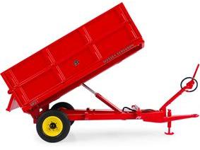 Massey Ferguson MF21 3.5 Ton Hydraulic Tipping Trailer w/High Sides 1:32 Scale Universal Hobbies Diecast Model-Universal Hobbies-Diecast Model Centre