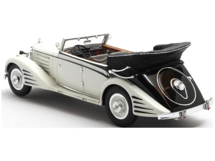 Maybach Zeppelin DS8 White 4-Door Cabriolet by Spohn 1934 1:43 Scale Matrix Resin Model Car-Matrix-Diecast Model Centre