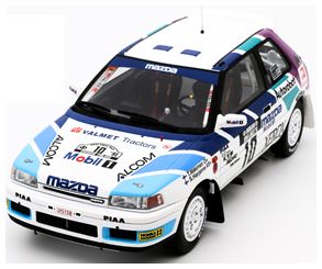 Mazda 323 GTX GR.A #10 T. Makinen 1000 Lakes Rally 1991 1:18 Scale OttOmobile Resin Model-OttOmobile-Diecast Model Centre