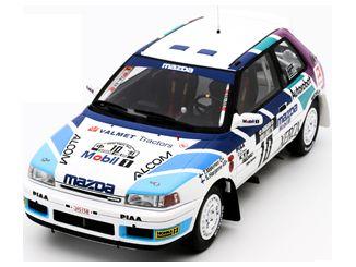 Mazda 323 GTX GR.A #10 T. Makinen 1000 Lakes Rally 1991 1:18 Scale OttOmobile Resin Model-OttOmobile-Diecast Model Centre