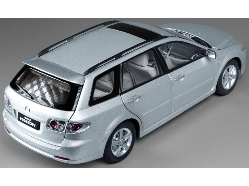 Mazda 6 Estate Glacier Silver Metallic 1:18 Scale Diecast Model Car – Sun Star-Sun Star-Diecast Model Centre