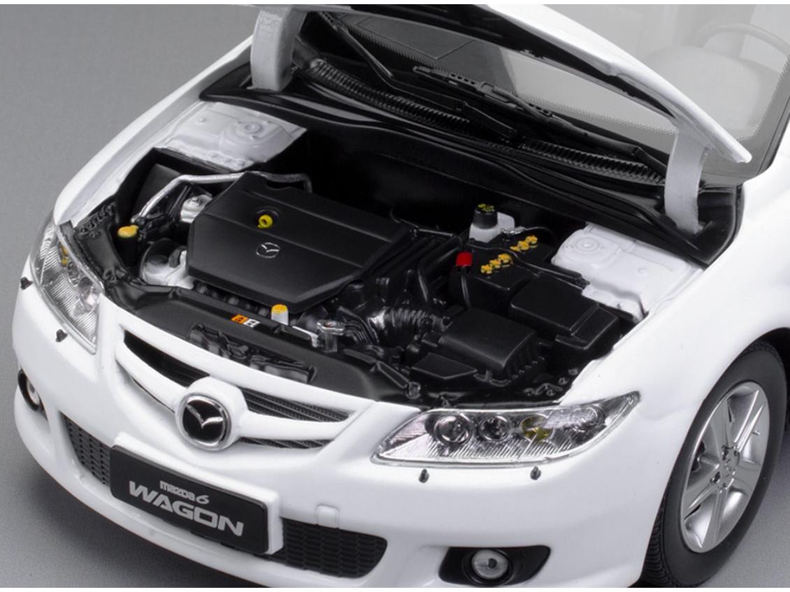 Mazda 6 Estate Glacier White 1:18 Scale Diecast Model Car – Sun Star-Sun Star-Diecast Model Centre