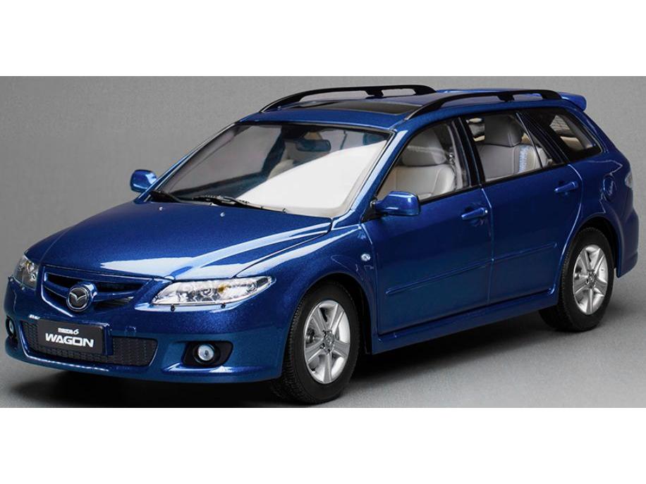 Mazda 6 Estate Sonic Blue 1:18 Scale Diecast Model Car – Sun Star-Sun Star-Diecast Model Centre