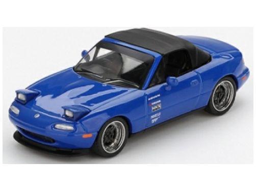 Mazda Miata MX-5 Tuned Version Dark Blue (LHD) 1:64 Scale MINI GT Diecast Model-MINI GT-Diecast Model Centre