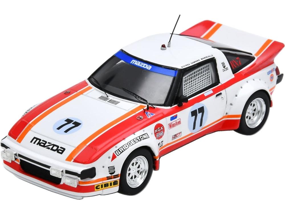 Mazda RX-7 #77 6th Daytona 24H 1979 Mandeville/Johnson/Bohren Limited 300pcs 1:43 Scale Resin Car – Spark-Spark-Diecast Model Centre